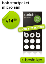 bob breitband microsim startpaket